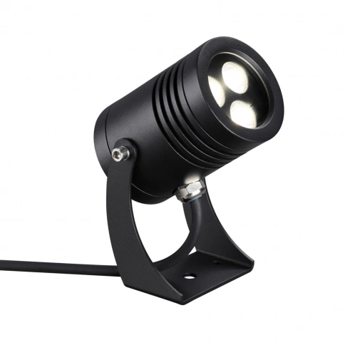 6648/6WA NATURE ODL24 725 черный/металл Фасадный поворотный светильник на 360° IP67 LED CREE 6W 4000 фото 2