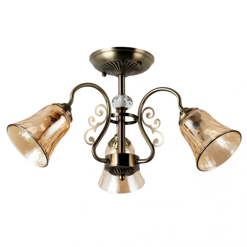 Потолочная люстра Arte Lamp NICOLE A2702PL-3AB фото 1