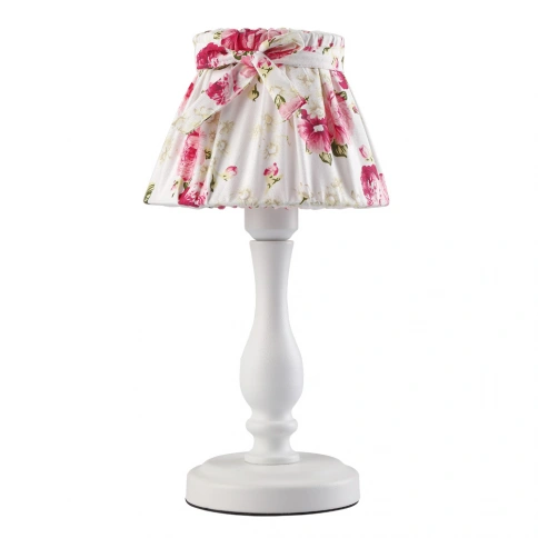 Декоративная настольная лампа Arte Lamp MARGHERITA A7021LT-1WH фото 1
