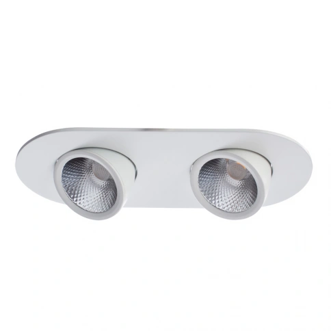 Точечный встраиваемый светильник Arte Lamp CARDANI A1212PL-2WH фото 1