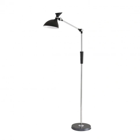 8331/15FL LEDIO черный, металл/пластик Торшер LED 15W 3000/4000/6000K 220-240V ССТ/диммер HORSA фото 1