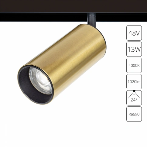 Магнитный трековый светильник Arte Lamp LINEA A4661PL-1AB фото 1