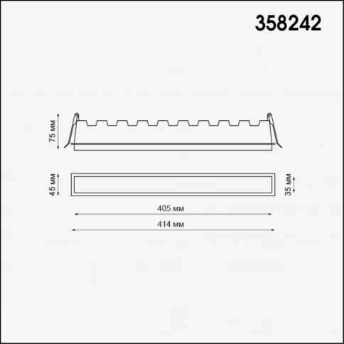 358242 SPOT NT19 489 белый Встраиваемый светильник IP20 LED 30W 85-265V HIELO фото 1