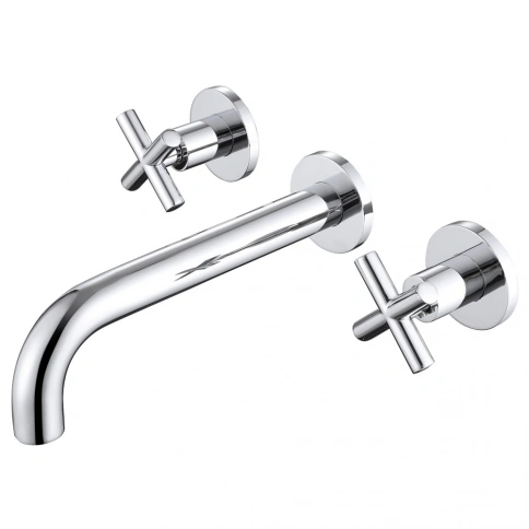 Смеситель ABBER Wasser Kreis AF81121 для раковины скрытого монтажа, хром фото 1