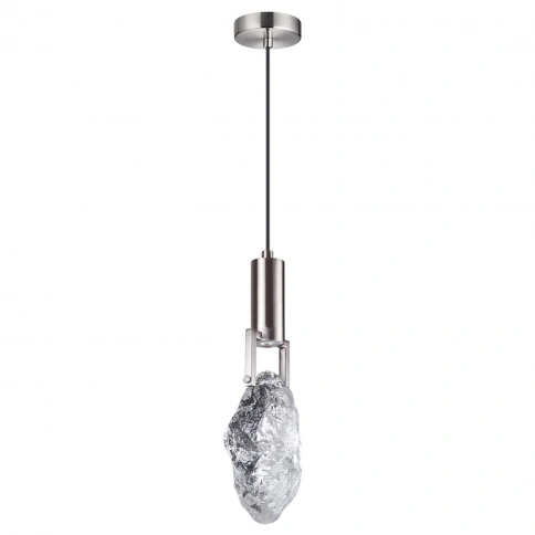 6696/5L MIDCENT ODL24 339 Подвесной светильник матовый никель/металл/стекло IP20 LED 5W 200Лм 3000K  фото 2