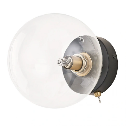 Настенный светильник Arte Lamp VINCENT A7790AP-1BK фото 1