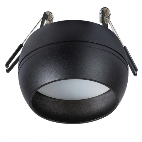 Точечный встраиваемый светильник Arte Lamp GAMBO A5550PL-1BK фото 1