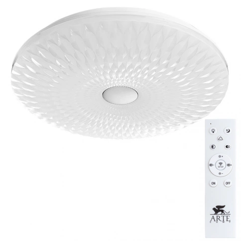 Потолочный светильник Arte Lamp PIASTRA A2460PL-1WH фото 1