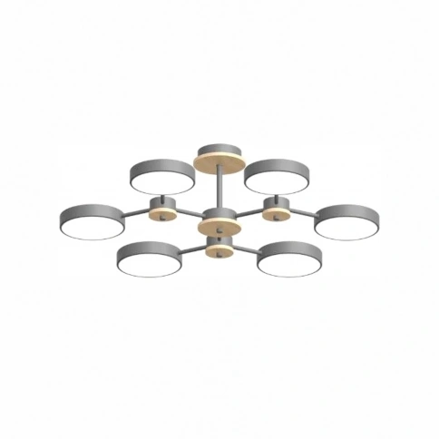 Потолочный cветильник LED4U L3216-730 GR фото 1