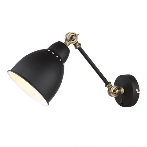 Бра Arte Lamp BRACCIO A2054AP-1BK фото 1