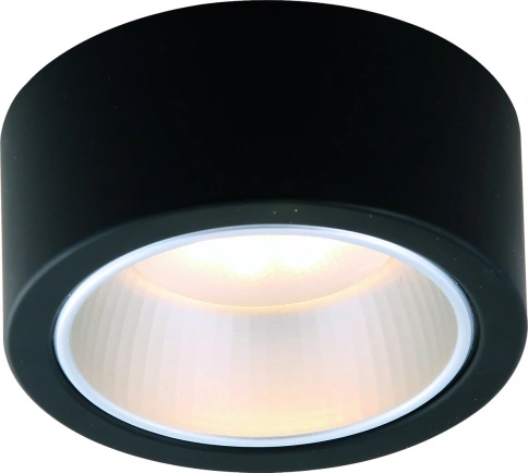 Точечный накладной светильник Arte Lamp EFFETTO A5553PL-1BK фото 1