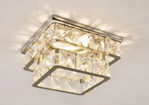 Точечный встраиваемый светильник Arte Lamp BRILLIANTS A8374PL-1CC фото 1