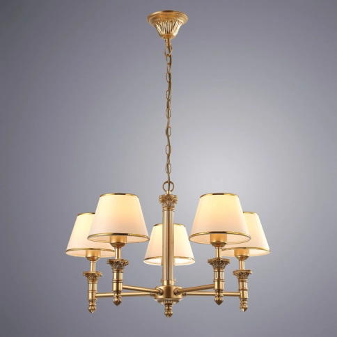 Подвесная люстра Arte Lamp BUDAPEST A9185LM-5SG фото 1