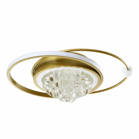 Потолочный светильник LED4U L8023-450 GD фото 1