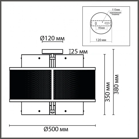 8007/6C MODERNI LN25 251 черный/черный, золотой металл/металл, стекло Люстра потолочная Е14 6*40W 22 фото 1