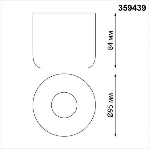 359439 OVER NT24 320 белый Светильник накладной влагозащищённый IP44 LED 10W 220-240V 3000K 650Лм LI фото 2