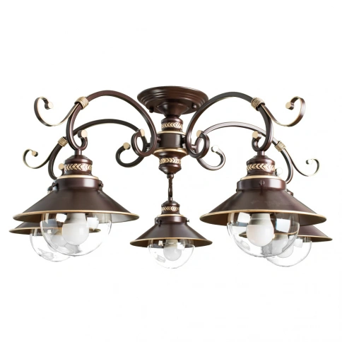 Потолочная люстра Arte Lamp GRAZIOSO A4577PL-5CK фото 1