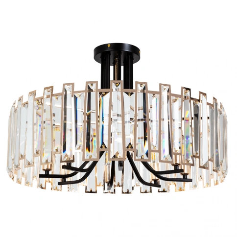 Потолочная люстра Arte Lamp AMBER A1028PL-8BK фото 1