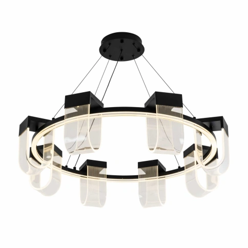 Подвесной cветильник LED4U L7707-900 BK фото 1