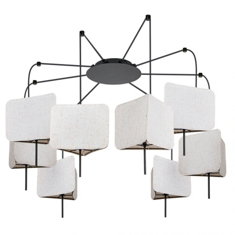 Подвесная люстра Arte Lamp TRIXIE A7084SP-8BK фото 1