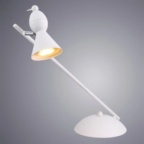 Декоративныая настольная лампа Arte Lamp PICCHIO A9229LT-1WH фото 1