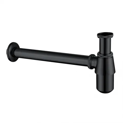 Сифон для раковины ABBER AF0032B черный матовый фото 1