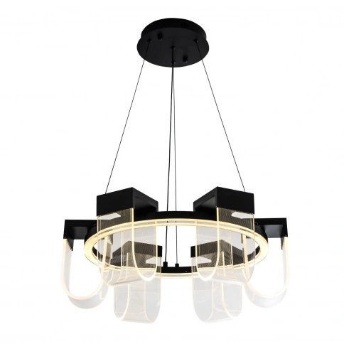 Подвесной cветильник LED4U L7707-600 BK фото 1