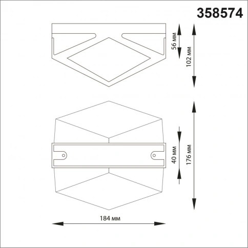 358574 STREET NT21 380 темно-серый Ландшафтный настенный светильник IP54 LED 4000K 12W 85-265V KAIMA фото 1