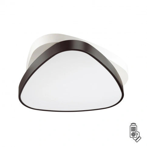 4510/72CL LEDIO LN20 000 белый, черный Люстра потолочная диммир. с ДУ LED 72W 3000-6000К 6120Лм 220V фото 2