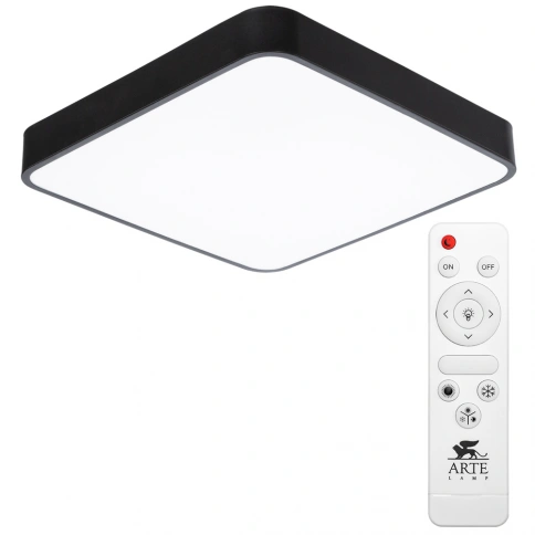 Потолочный светильник Arte Lamp SCENA A2663PL-1BK фото 1