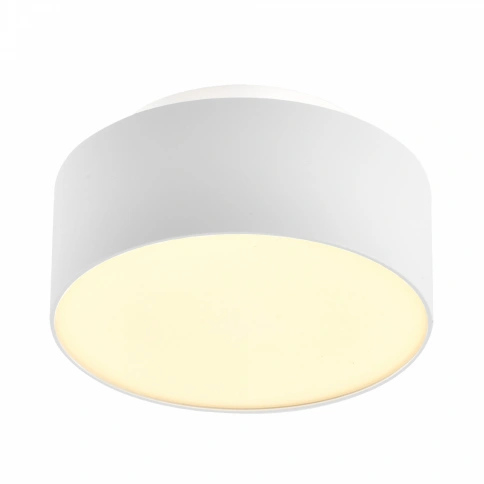 ST166.542.17 Светильник потолочный Белый LED 1*12+5W 4000K 1 190Lm Ra>90 120 ° IP20 D115xH62 85-265V фото 1