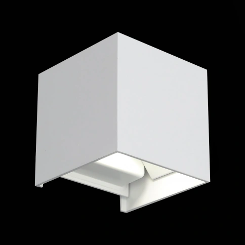 SL560.501.02 Светильник уличный настенный ST-Luce Белый/Белый LED 2*3W 4000K фото 1