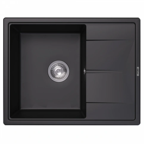 Кухонная мойка ABBER Quarz AQ2903B черная фото 1