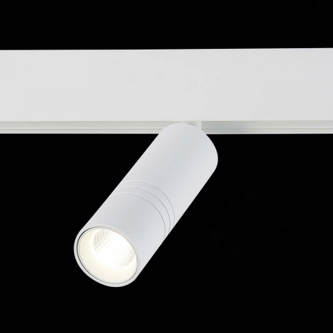 ST365.546.12 Магнитный трековый светильник белый LED 1*12W 4000K 1 020Lm Ra>80 36° IP20 L-xW44xH130 фото 1