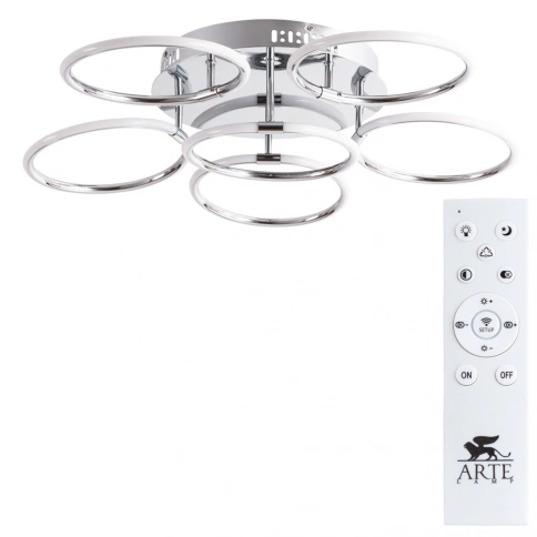 Потолочная люстра Arte Lamp PRESTO A2516PL-6CC фото 1