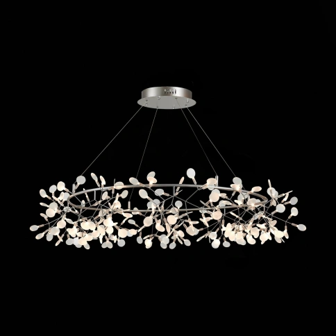 SL379.103.216 Люстра подвесная ST-Luce Серебристый/Белый LED 216*0,5W 3500K фото 1