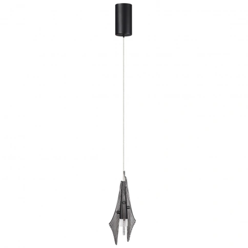 5442/6L L-VISION ODL_EX26 черный/дымчатый/металл/стекло/акрил Подвес LED 6W 3000K 633Лм AFALINA фото 4