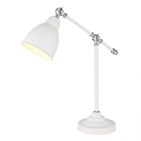Офисная настольная лампа Arte Lamp BRACCIO A2054LT-1WH фото 1