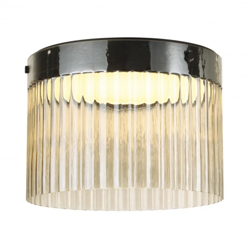 5047/24LC L-VISION ODL24 439 черный/светл.янтарный/металл/стекло Потолочный светильник LED 24W 4000К фото 3