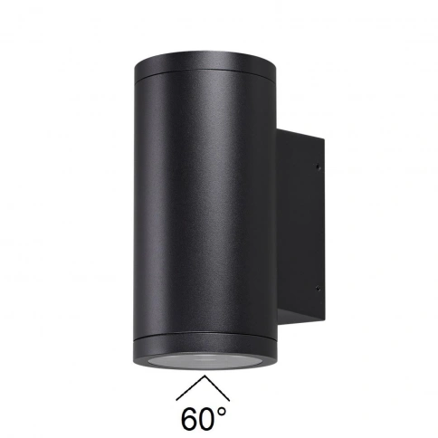 7142/24WL NATURE ODL25 Настенный светильник черный/металл IP65 LED 24W 1252Лм 60° 3000K 85-265V LONG фото 1