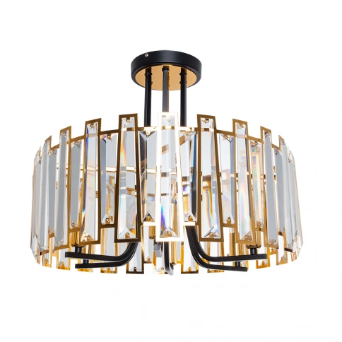 Потолочная люстра Arte Lamp AMBER A1028PL-6BK фото 1