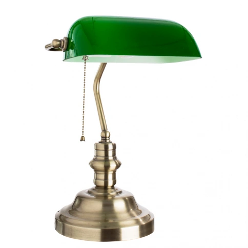 Кабинетная настольная лампа Arte Lamp BANKER A2492LT-1AB фото 1