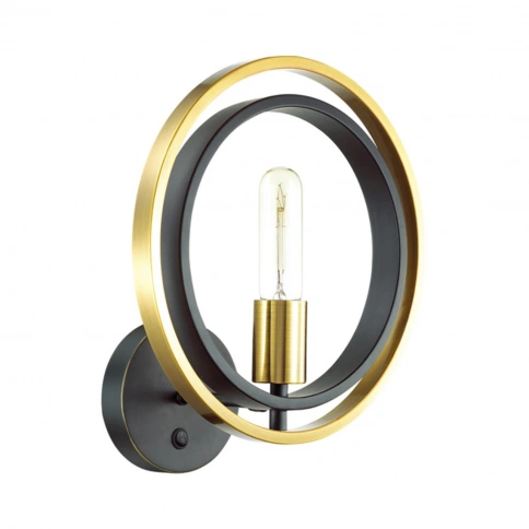 4401/1W LOFTI LN19 224 золотой, черный Бра E27 1*60W 220V MAEVE фото 2