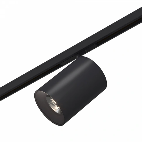 ST671.436.05 Магнитный трековый светильник Черный LED 1*5W 3000K 340Lm Ra>90 36° IP20 D35xH58 24V фото 1