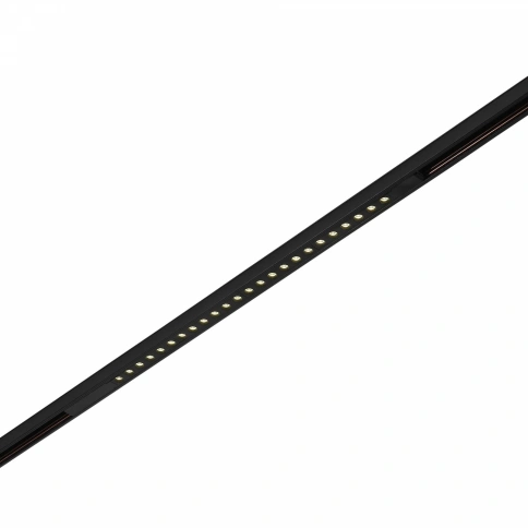 ST1361.446.24 Магнитный трековый светильник Черный LED 1*24W 4000K 1 009Lm Ra>90 36о IP20 L222xW22xH фото 1