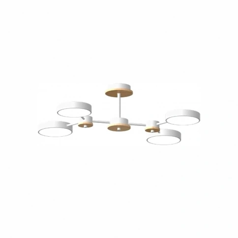 Потолочный cветильник LED4U L3215-630 WH фото 1