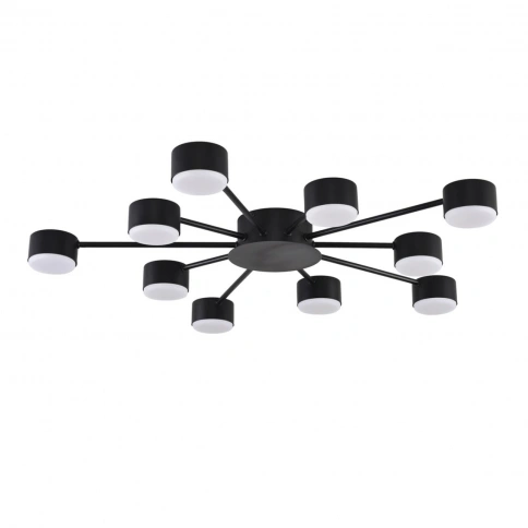 8344/10C COMFI черный, металл Люстра GX53 LED 10*7W 220V TORINA фото 2