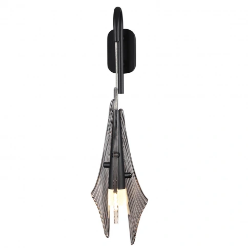 5442/6WL L-VISION ODL_EX26 черный/дымчатый/металл/стекло/акрил Бра LED 6W 3000K 633Лм AFALINA фото 2