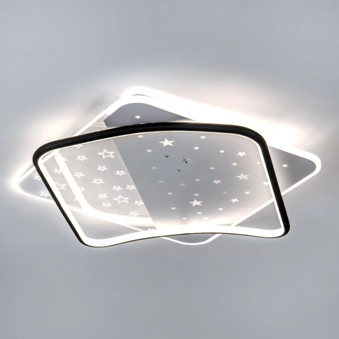 Потолочный светильник LED4U L1037-520 BK фото 2