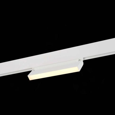 ST363.536.12 Магнитный трековый светильник Белый LED 1*12W 3000K 720Lm Ra>80 120 IP20 L219xW22xH108 фото 1